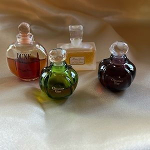 Mini vintage, collectible, perfume bottles